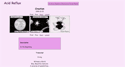Desktop Screenshot of acidreflux.ficwad.com